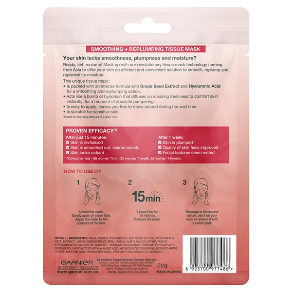 Garnier Hydra Bomb Anti-Ageing Tissue Mask